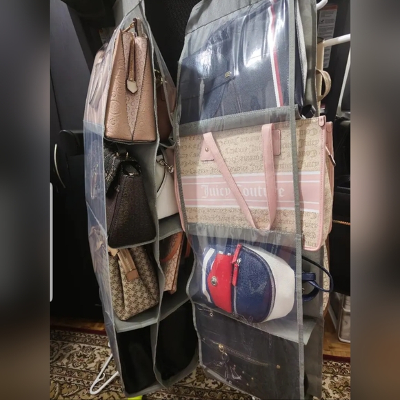 - 8 Pocket Handbag organizer - Gray - Picture 7 of 11